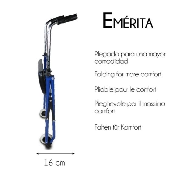 Andador con asiento EMÉRITA